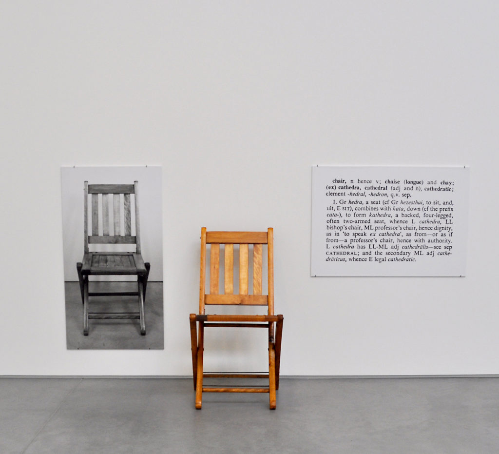 The Warehouse Dallas | Joseph Kosuth